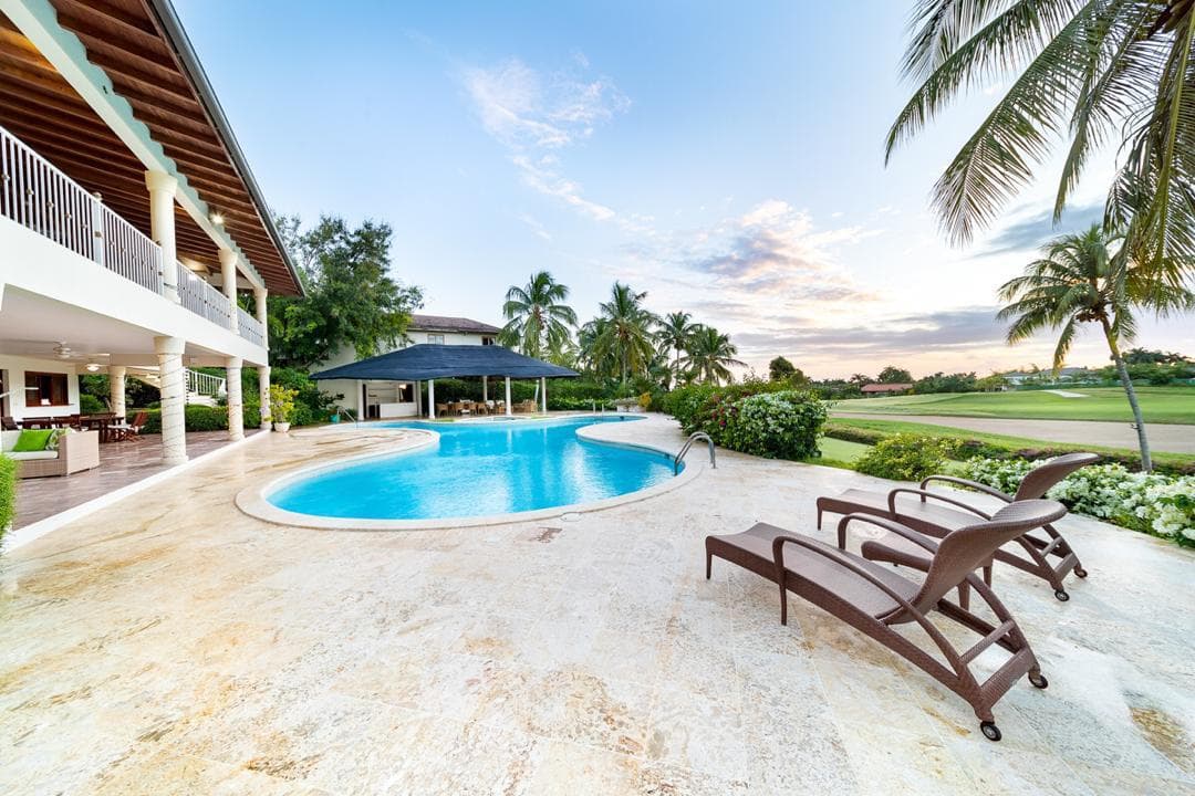 Villa Casa de Campo Resort con vista al golf